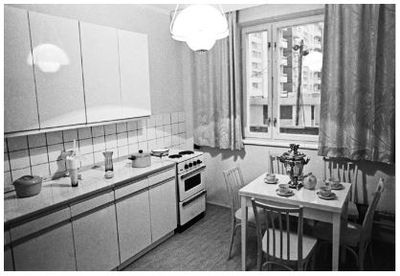 Рис.6 Кухонный гарнитур. Семидесятые годы 20 века